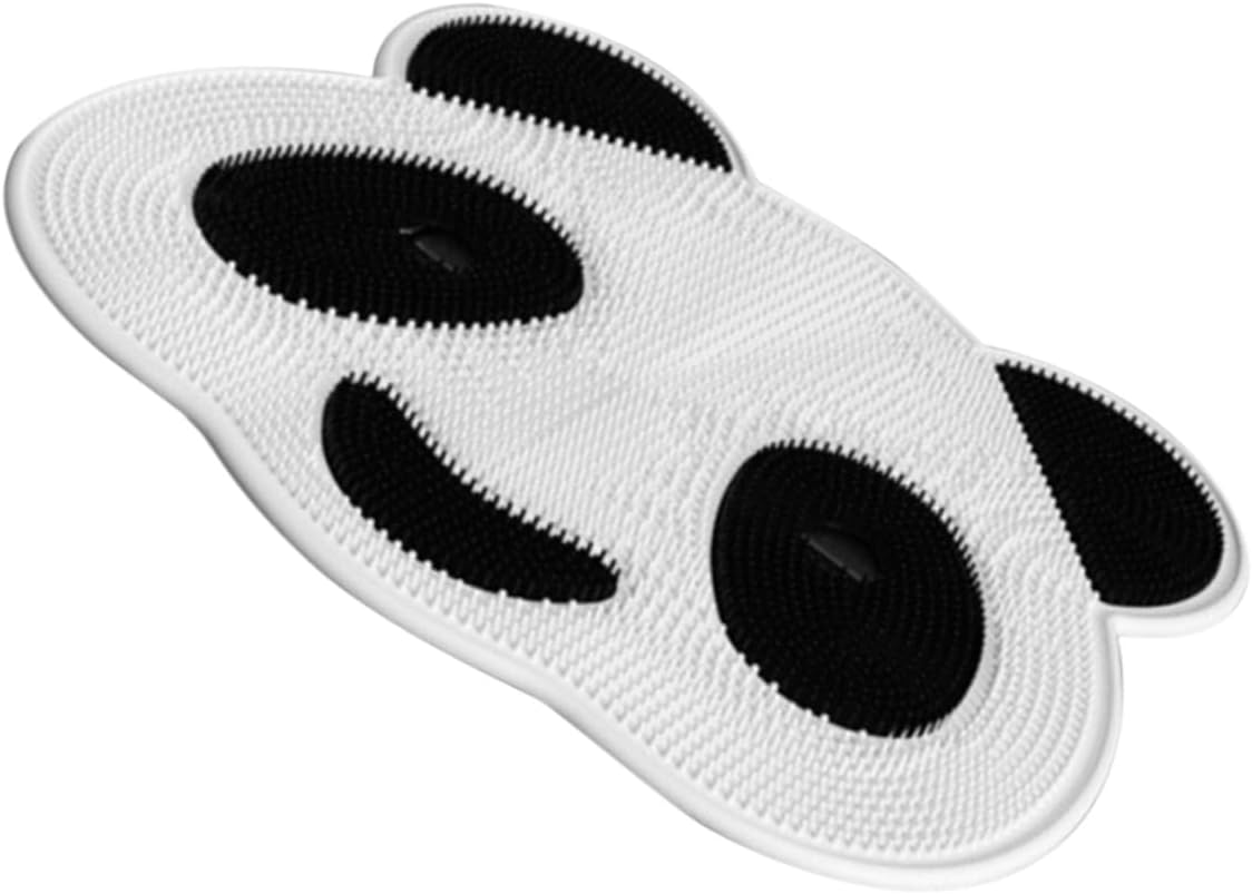 Outanaya Cartoon Panda Shower Foot Scrubber Mat Foot Exfoliator for Bathroom Back Scrubber for Shower image number 3
