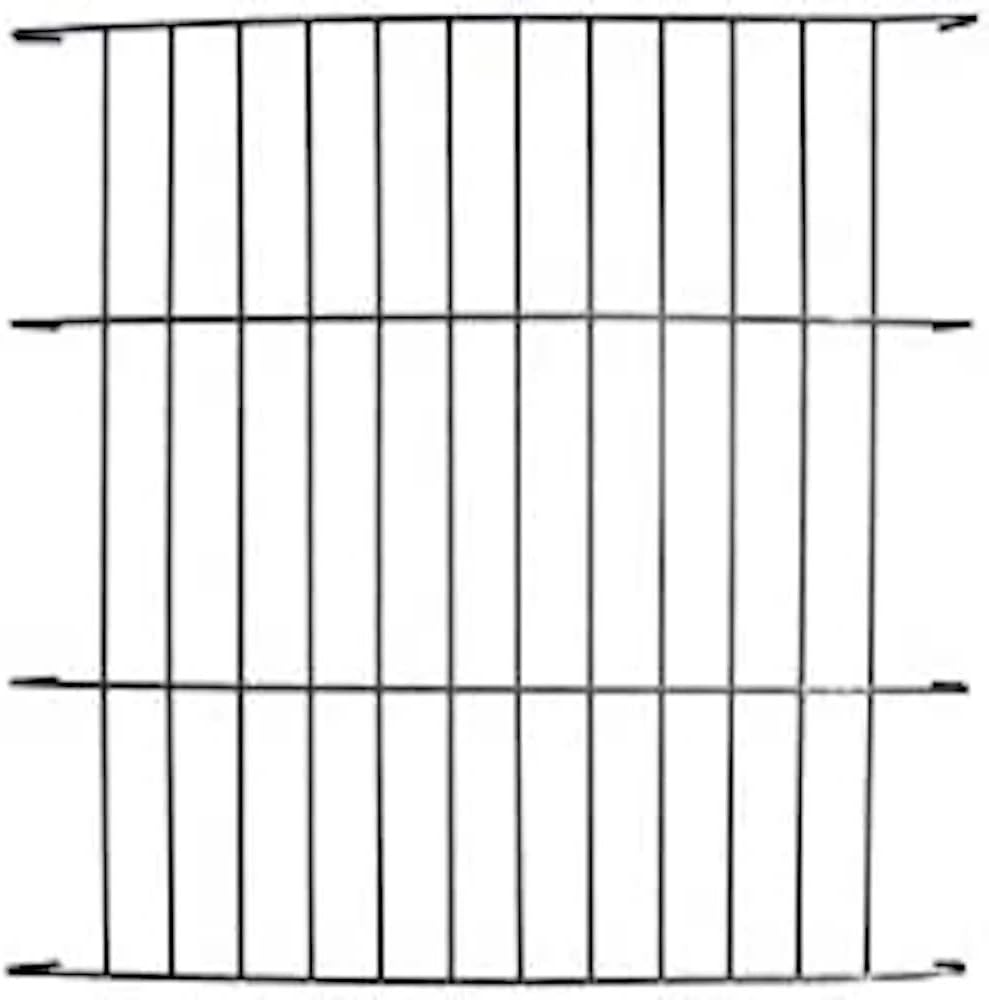 Ellie-Bo Divider for Dog Crate Cage, Small, 24-Inch, Black