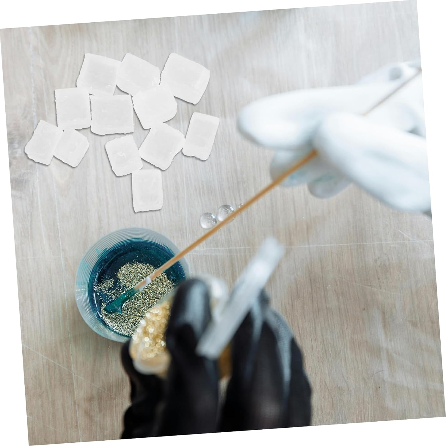 HOODANCOS 1 Soap Base Bathing Soap Shower Bars Base Soap Bar for Soap Making Scrub Soap Bar Base Organic Soap Bar Base Shampoo Bar Base Bath Soaps Base Natural Bar Base Soap image number 3