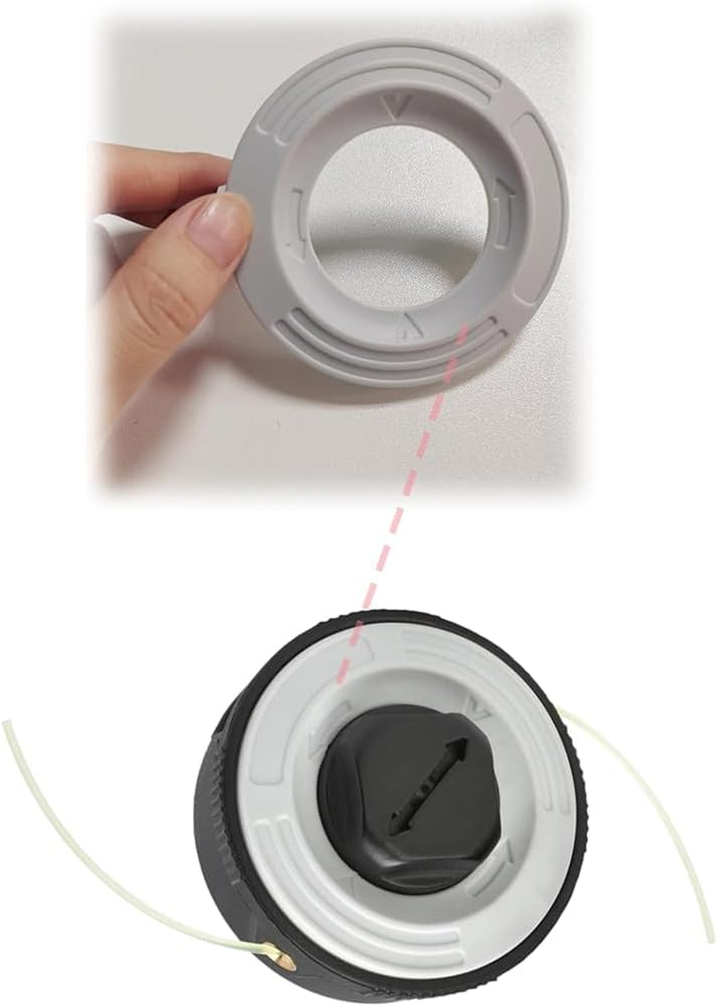 2-Pack FSA 57 Trimmer Head Base Cover Replacement,Compatible with FSE 52 Autocut C3-2 Spool,4009 710 4304 image number 2