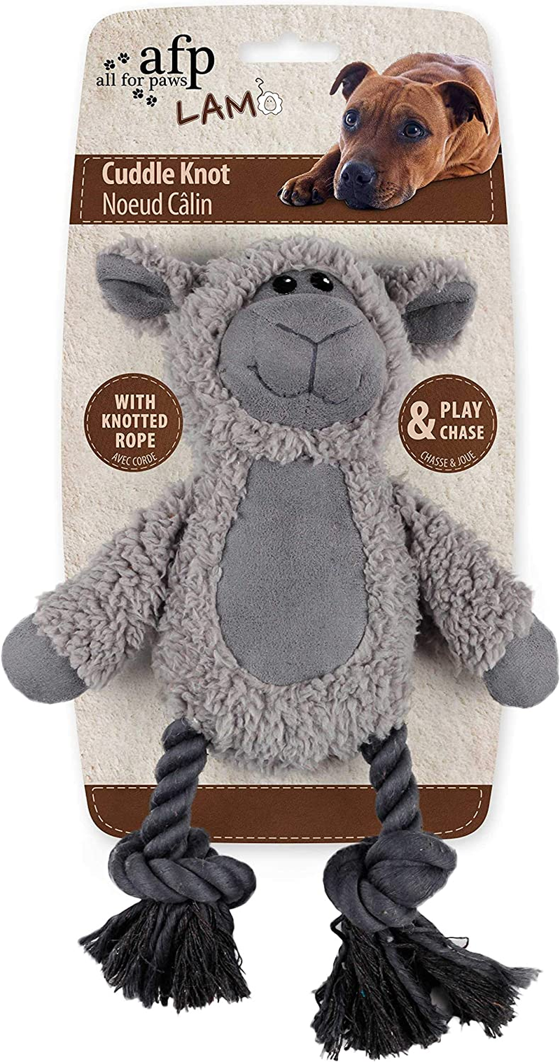 ALL for PAWS 3109 Cuddle Dental Horse with Rope Dog Toy image number 3