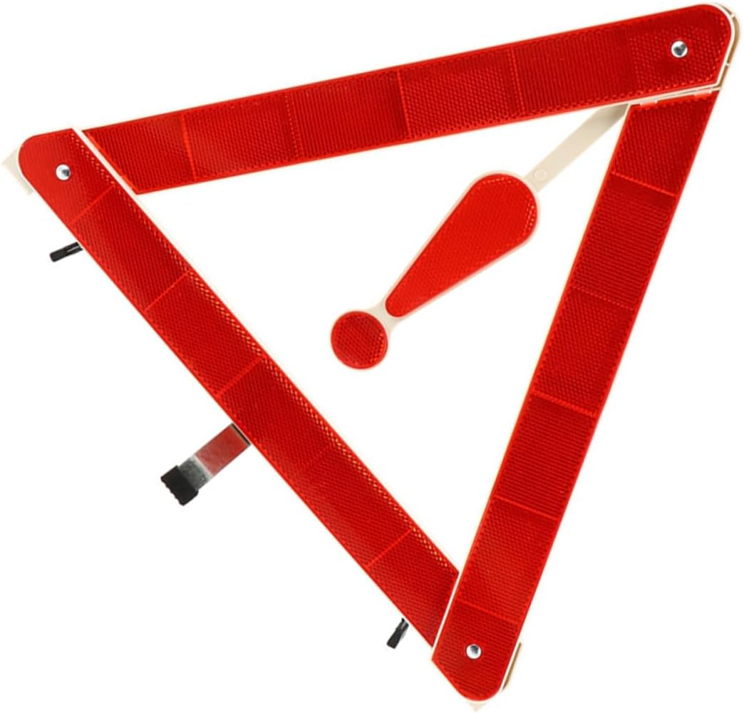 GARVALON Warning Triangle Auto Warning Signs for Road Safety Foldable Car Safety Sign for Vehicles