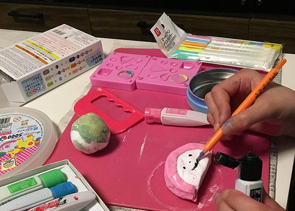 YACHIYO DAISO Soft Clay Lightweight Fluffy Packs (1 Set, White) image number 6