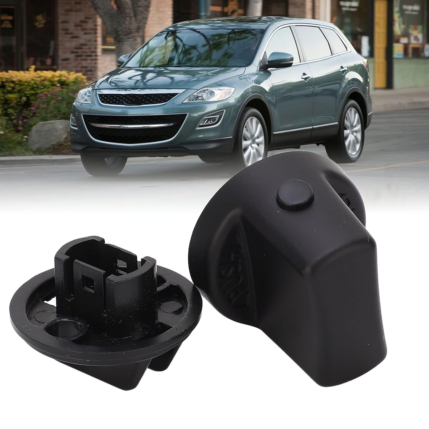 Keyless Ignition Start Switch Knob Replacement for Mitsubishi Lancer 2008‑2017, for Outlander 2007‑2013, for Mazda CX‑9 2007‑2014 CX-7 2007-2012, for Mazdaspeed 6 2006-2007 image number 4