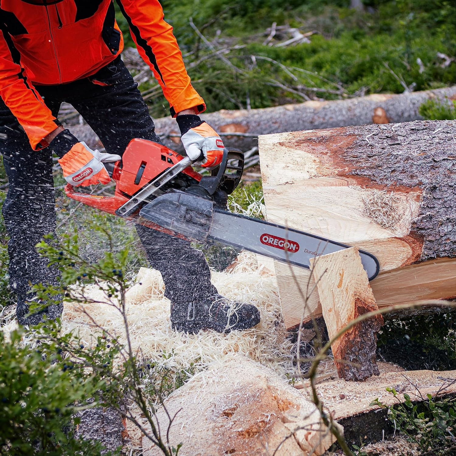 Oregon Advancecut&trade; Saw Chain to Fit 16-Inch (40Cm) Dewalt, Greenworks, Mcculloch and Parkside Chainsaws, 56 Drive Links (90PX056E) image number 4