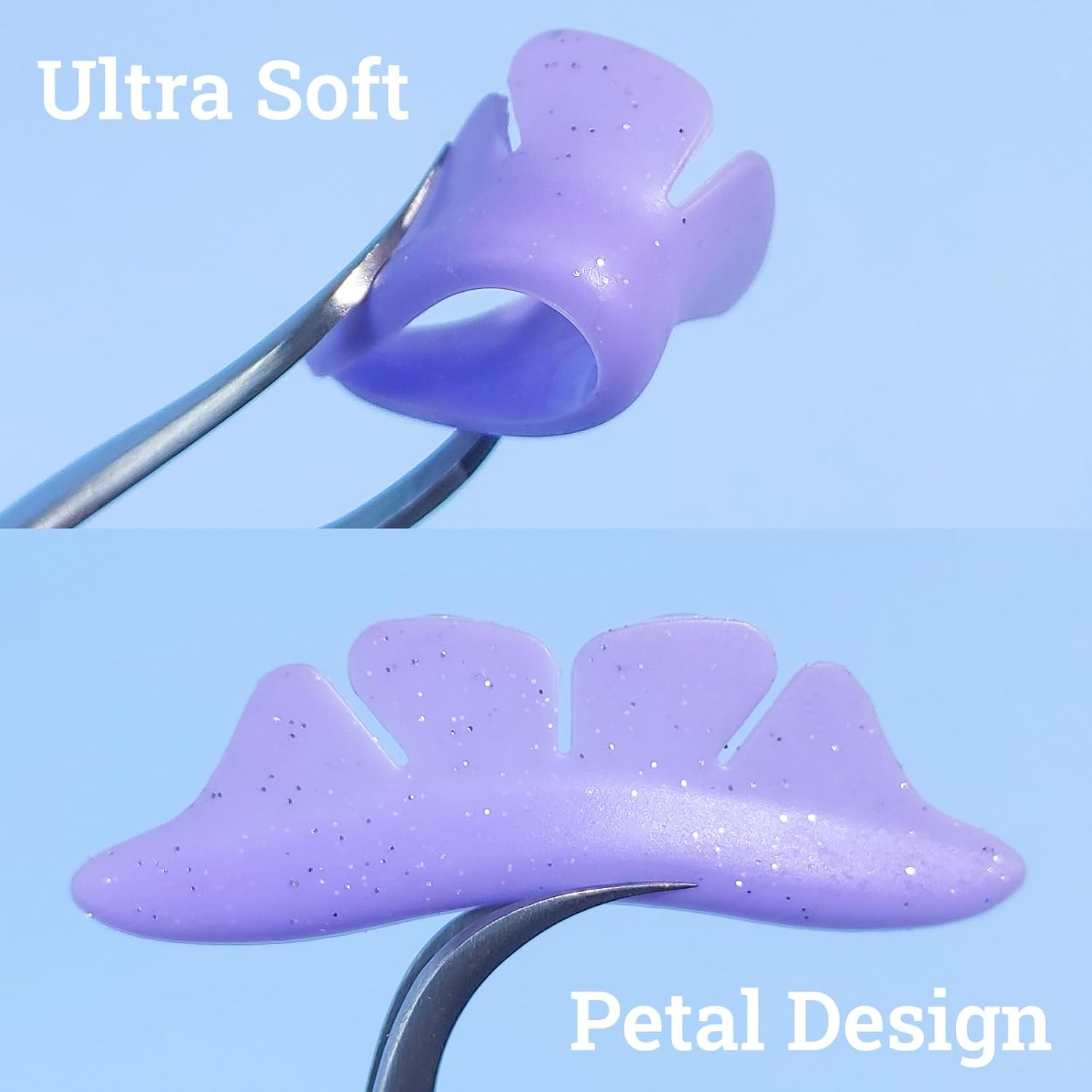 Lomansa Lash Lift Pads Silicone Patch-Shields Bottom Lash Lifts Ultra Soft Reusable Eyelash Lift and Lash Extension for Salon (Purple) image number 3