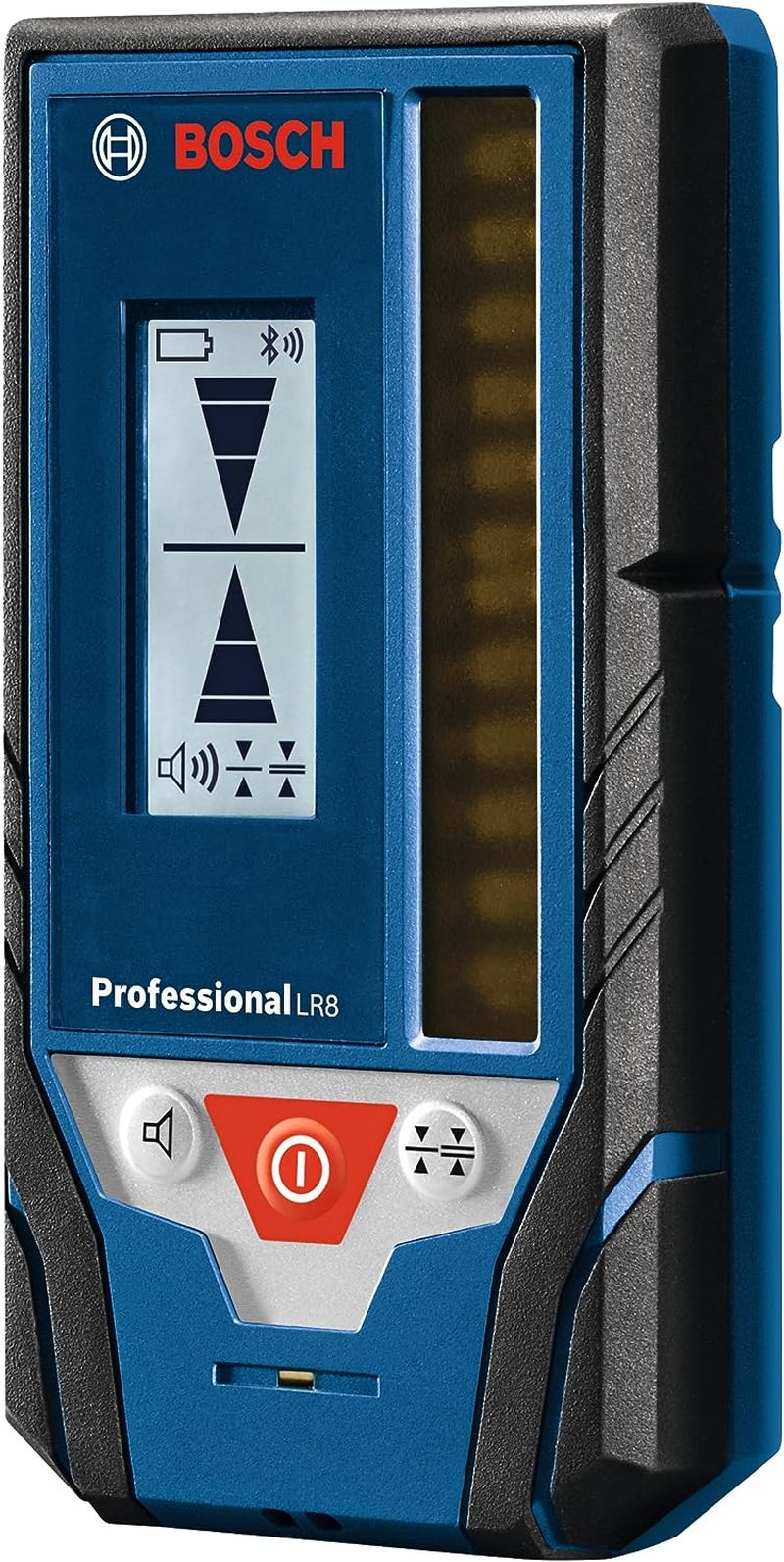 BOSCH LR8 165 Ft. Red and Green-Beam Line Laser Receiver, Includes Mounting Bracket, 2 AA Batteries, & Belt Pouch image number 1