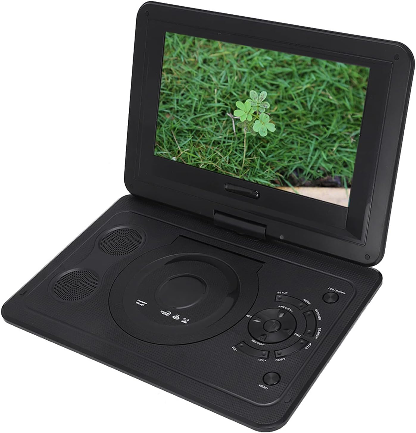 DVD Player, TV Player Media Player CD Player with Remote Control, Game Handle & 10.1 Inch HD LCD 270&deg; Rotation Screen, Compatible with AVI EVD DVD, SVCD, VCD, CD, CD-R (AU Plug) image number 6