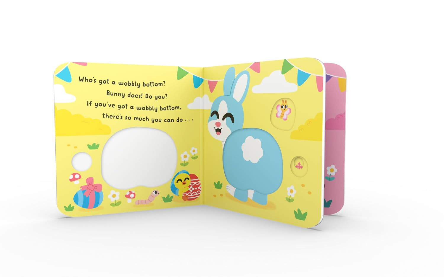 Easter Bunny'S Wobbly Bottom: a Fun-Filled New Interactive Novelty Board Book Series with Sliders to Wobble!