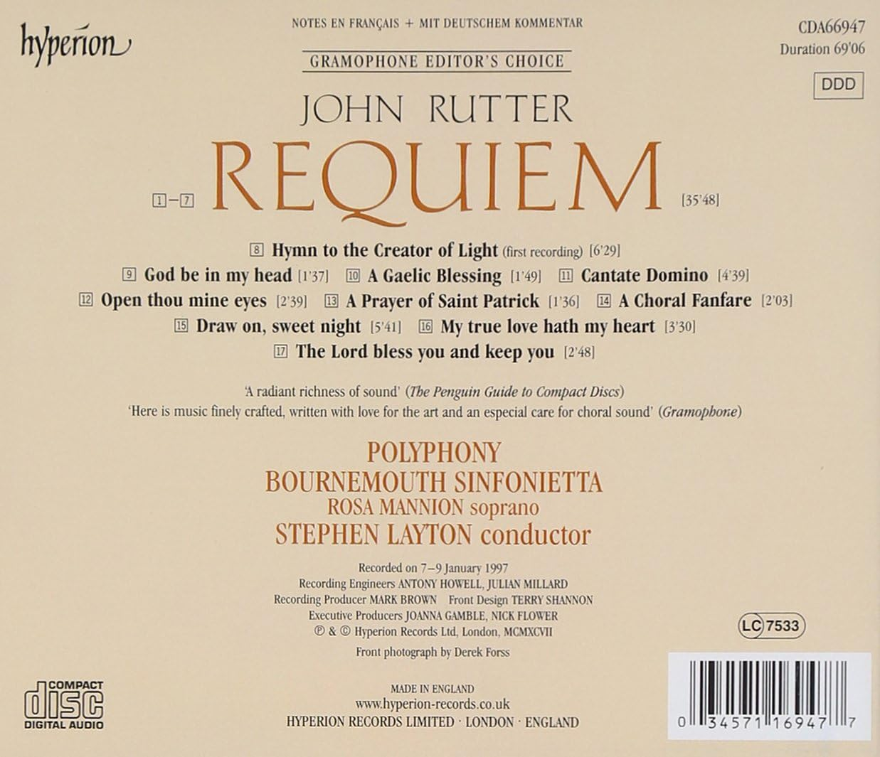 Rutter Requiem Polyphony