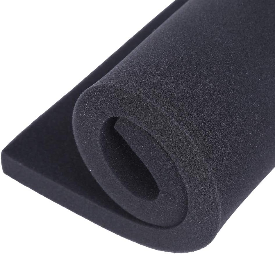 Black Filter Sponge Pad, Filter Biochemical Foam, Aquarium for Fish Tank50 * 50 * 2Cm image number 3