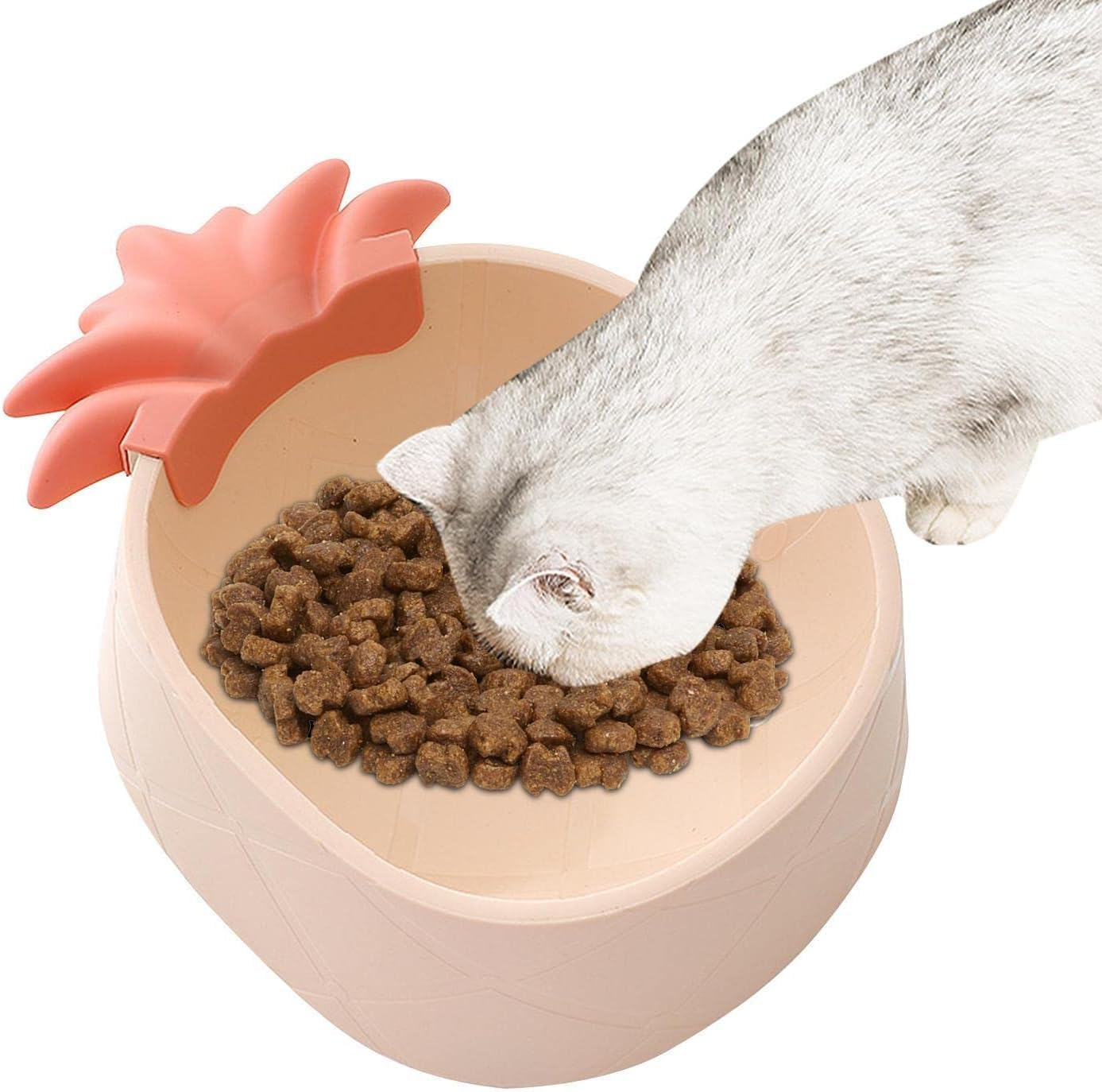 Dog Food Bowl | Food Grade Cat Pet Feeder - Unbreakable Thicken Kitten Feeder Large Pet Dishes for Indoor Small Pets Cats Dogs