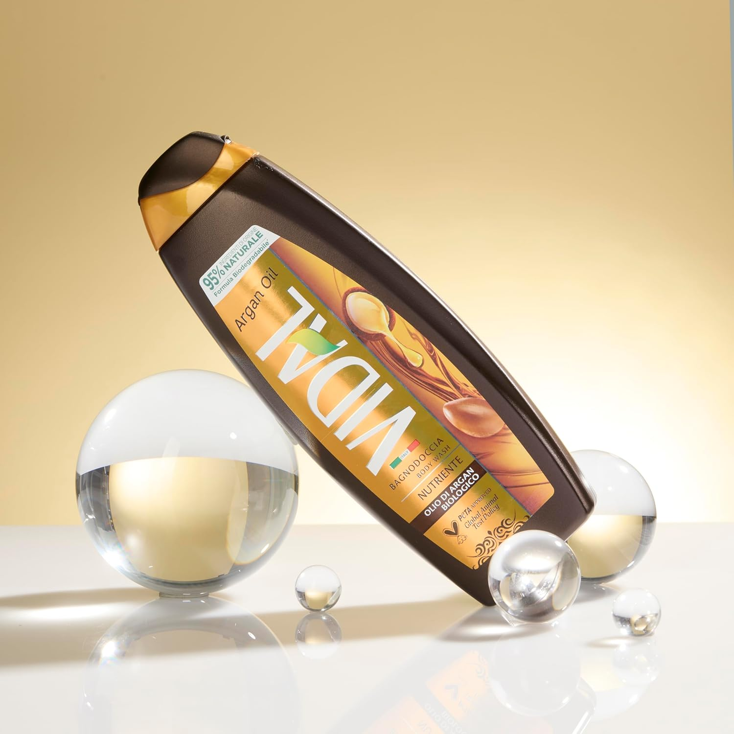 Vidal Body Wash Bio Argan Oil 500Ml image number 5