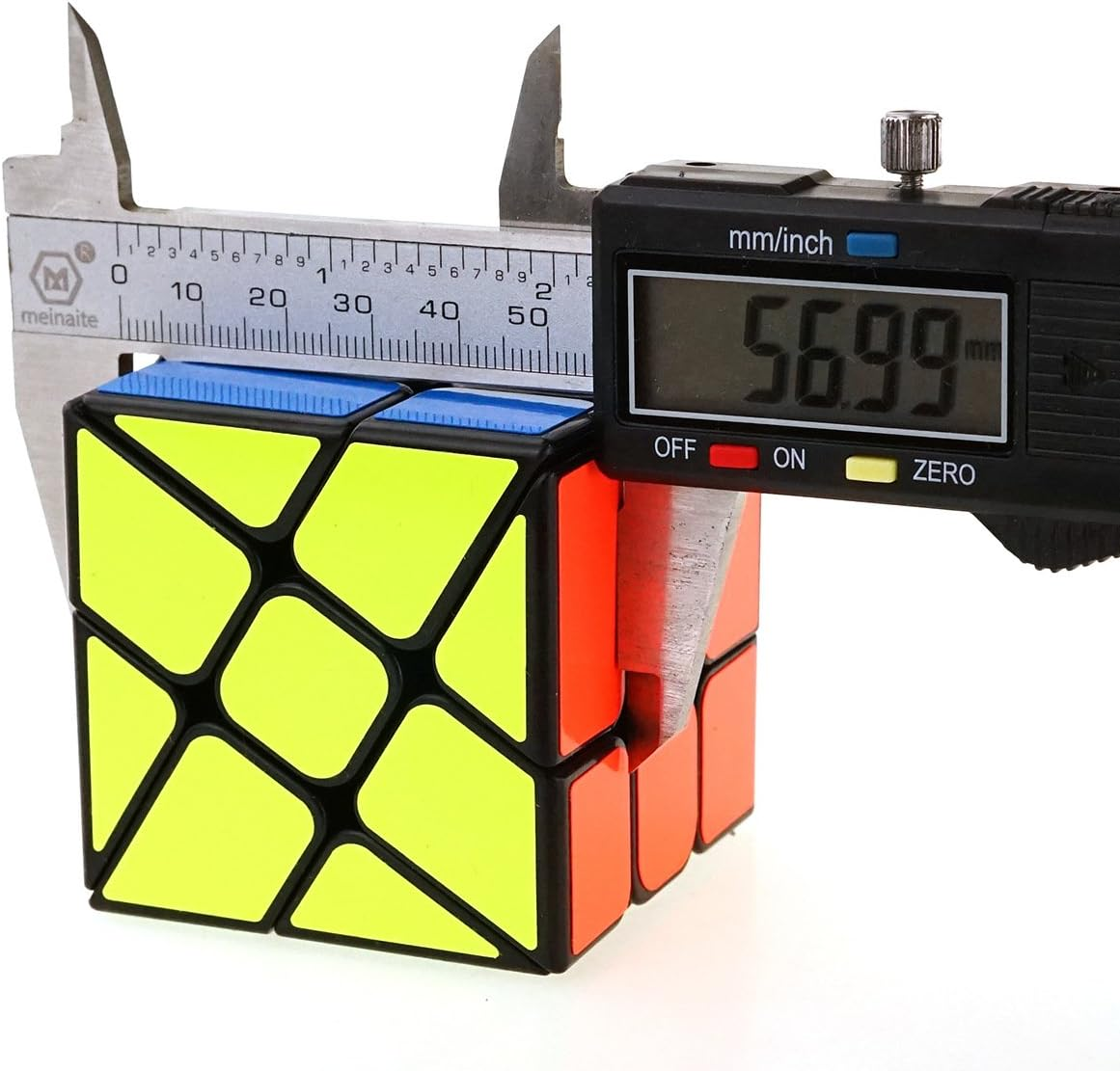 Cuberspeed YJ Windmill Magic Cube 3X3 Black YJ Wheel Fenghuolun 3X3X3 Speed Cube Puzzle image number 5