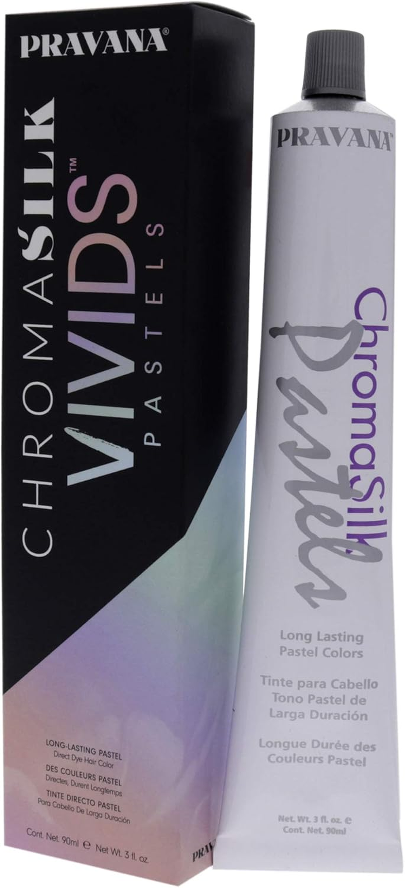 Pravana Chromasilk Vivids Pastels Semi Permanent Hair Color 90 Ml, Too Cute Coral image number 3