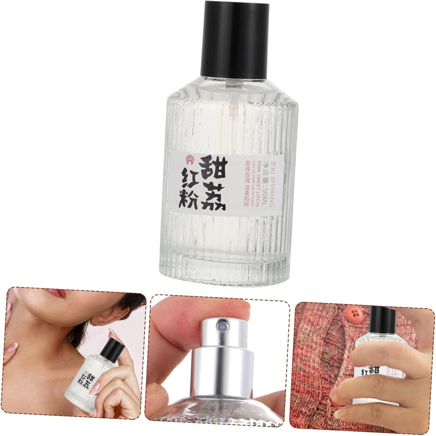 SOESFOUFU Japanese Style Fresh Perfume for Men and Women Portable Lightweight Fragrance Spray with Natural Scent for Travel Parties and Daily Use image number 2