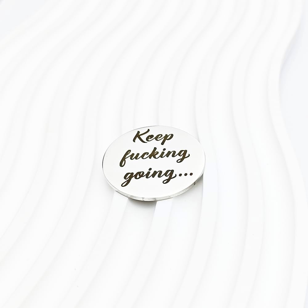 Pocket Hug Token Keychain Long Distance Relationship Hug Tokens Keepsake Stainless Steel Double Sided Pocket Hugs Token Christmas Birthday Gifts with PU Leather Keychain image number 5