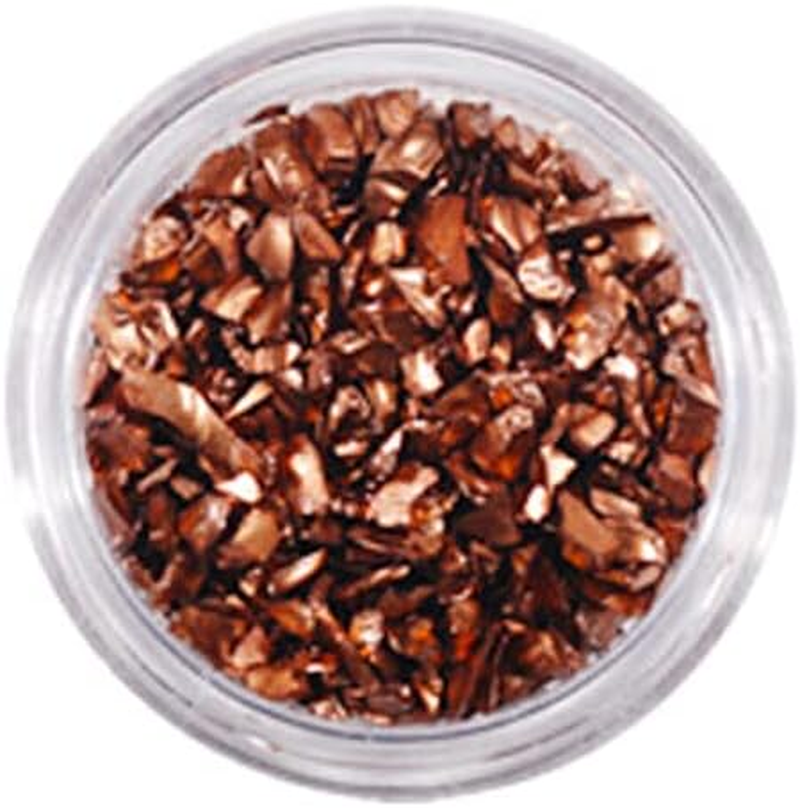 Nail Art Crushed Glass Stones Glitter Excellent Gloss Crystal Fragment DIY Rhinestone Fillers Jewelry Making Wedding Dress, Gold