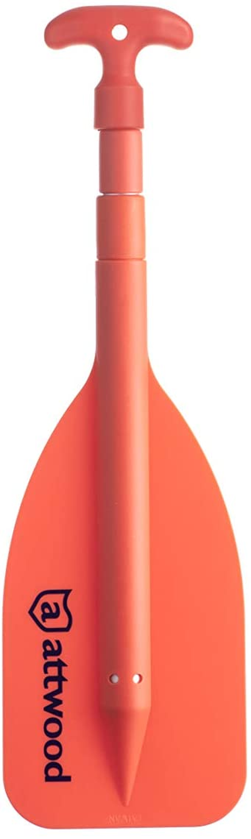 Attwood Emergency Telescoping Paddle for Boating, Orange
