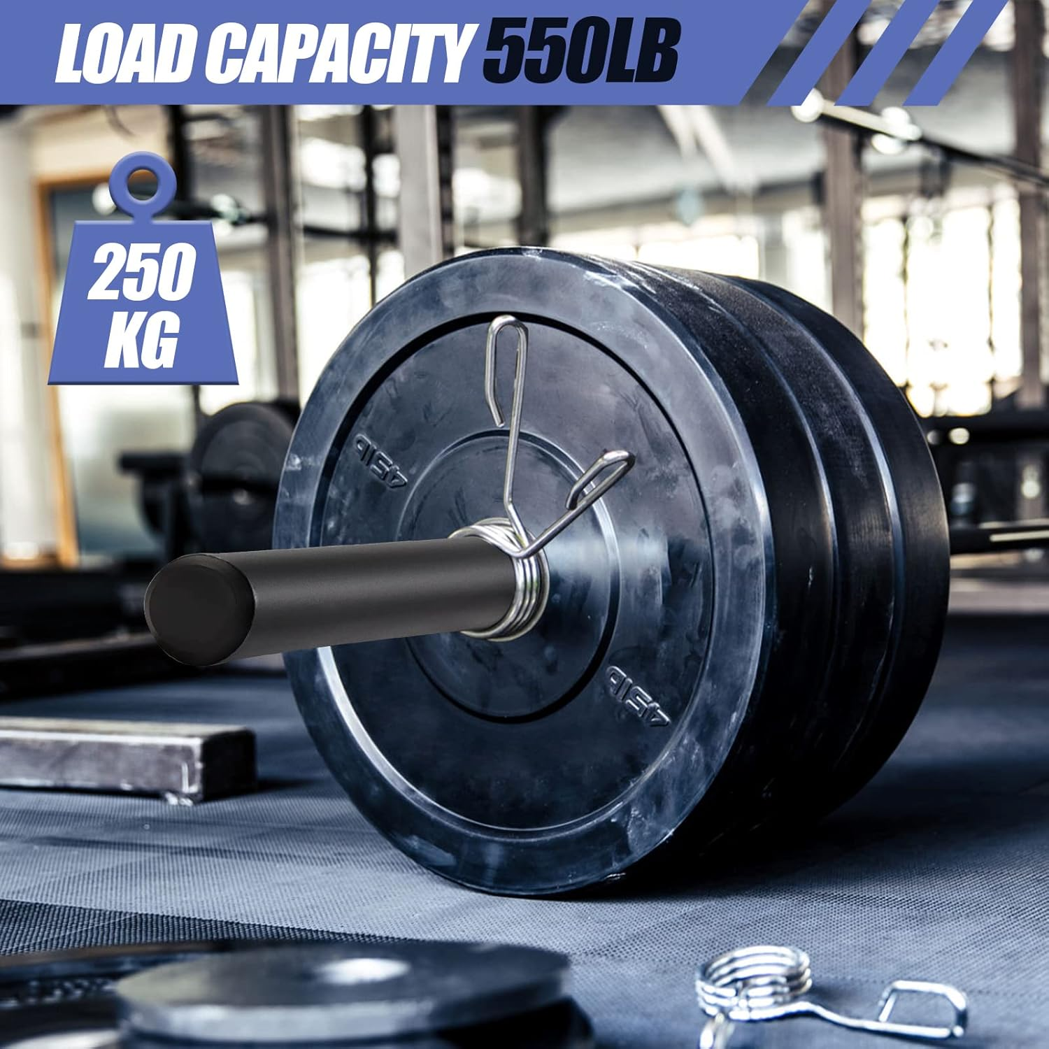 Olympic Adapter Sleeve, Converts Olympic Bars or Posts,1" Standard Weight Plate Posts to 2" image number 3