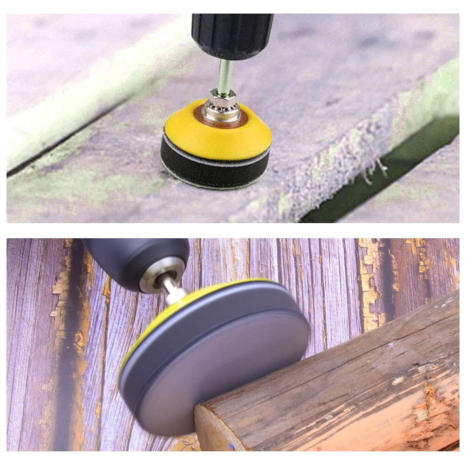 LEONTOOL 5 Pack 3 Inch Hook and Loop Soft Foam Buffering Pad, Sponge Cushion Buffer Backing Pad No Hole, 75 Mm for Sanding Pad image number 3