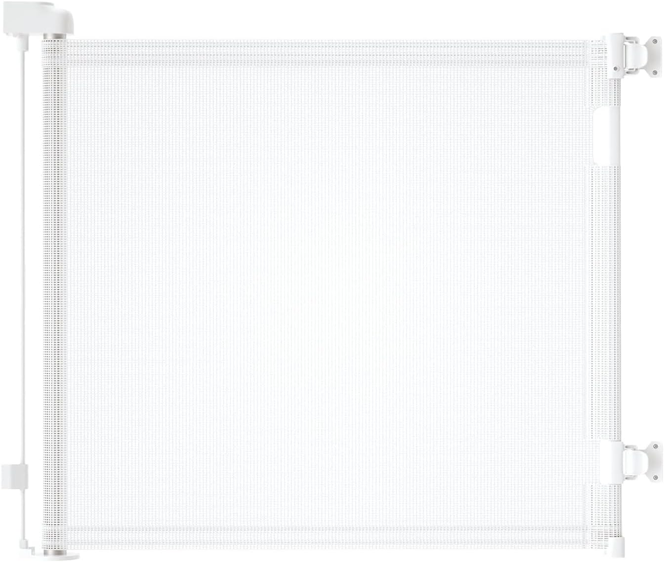 Retractable 3M Doorways Hallways Stairs Baby Gate Dog Pet Gate Indoor Outdoor Safety Gates White image number 1