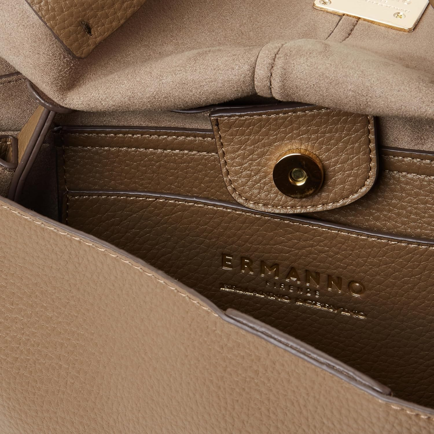 ERMANNO FIRENZE Unisex Adulto EBA AW25 Flap, Army Green