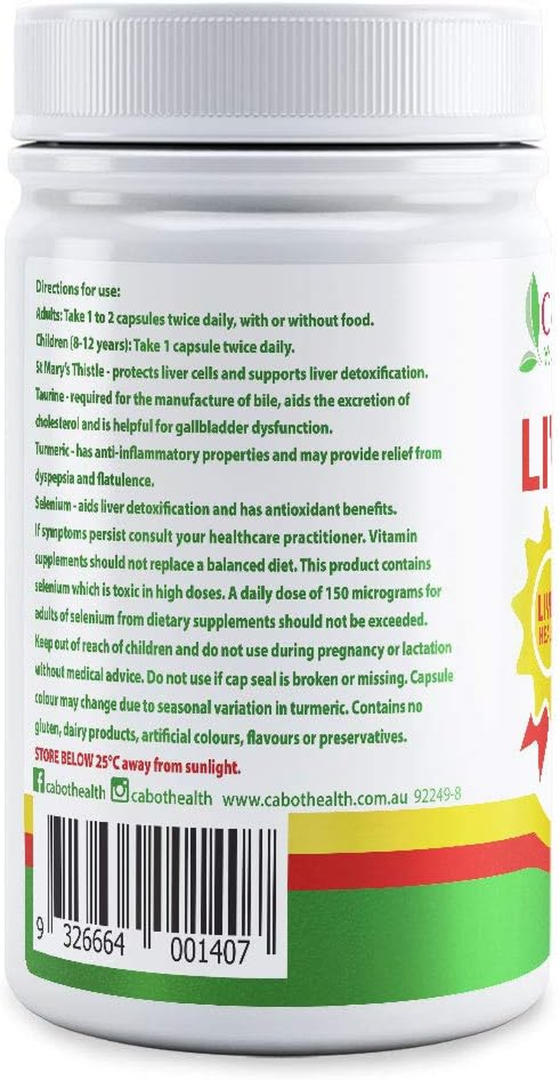 Cabot Health Livatone plus Ultra Potent 240 Vegetable Capsules image number 1