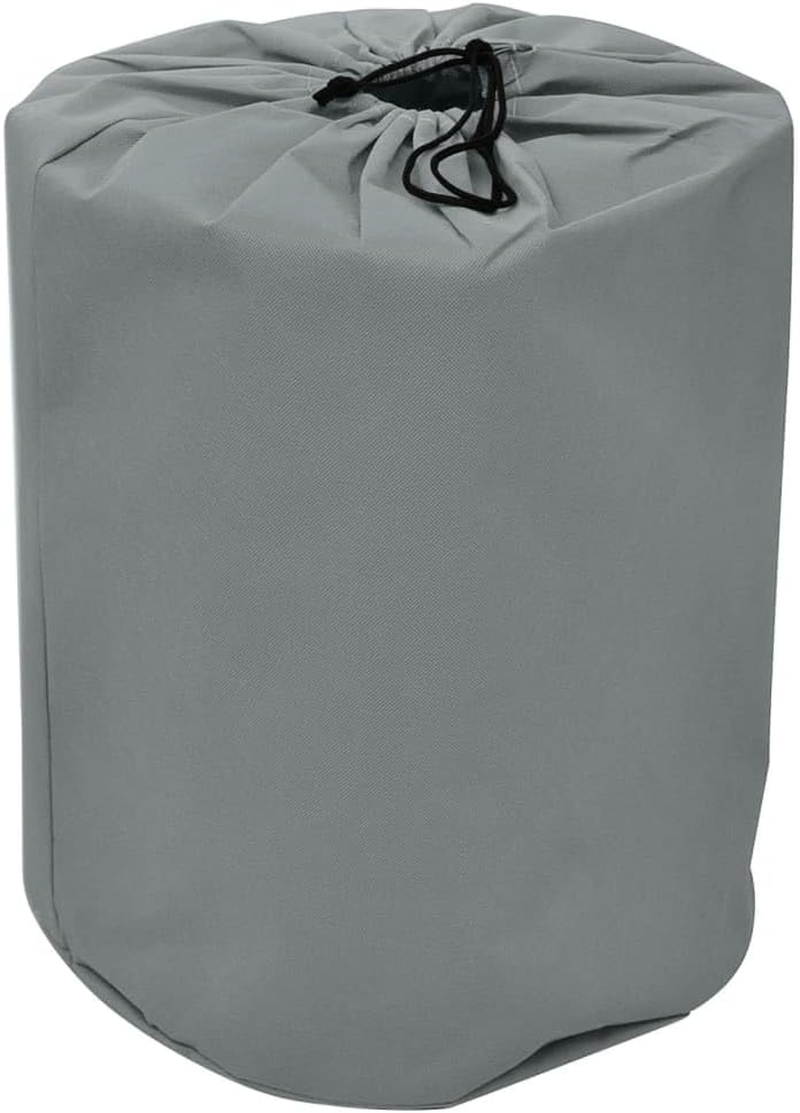 Vidaxl Durable Caravan Cover, Grey-Medium Sized for Indoor and Outdoor Use, UV Resistant and Waterproof, Non-Abrasive 3-Layer Fabric, Ideal for Long Caravans (Up to 6.09M) image number 1