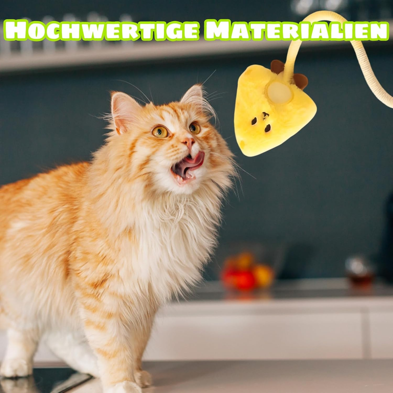 Zexjpr Pack of 2 Interactive Cat Toys, Cat Toy, Self-Employment for Dental Care and Stress Relief, Interaction with Pets Improves Feelings and Relieves Boredom image number 3