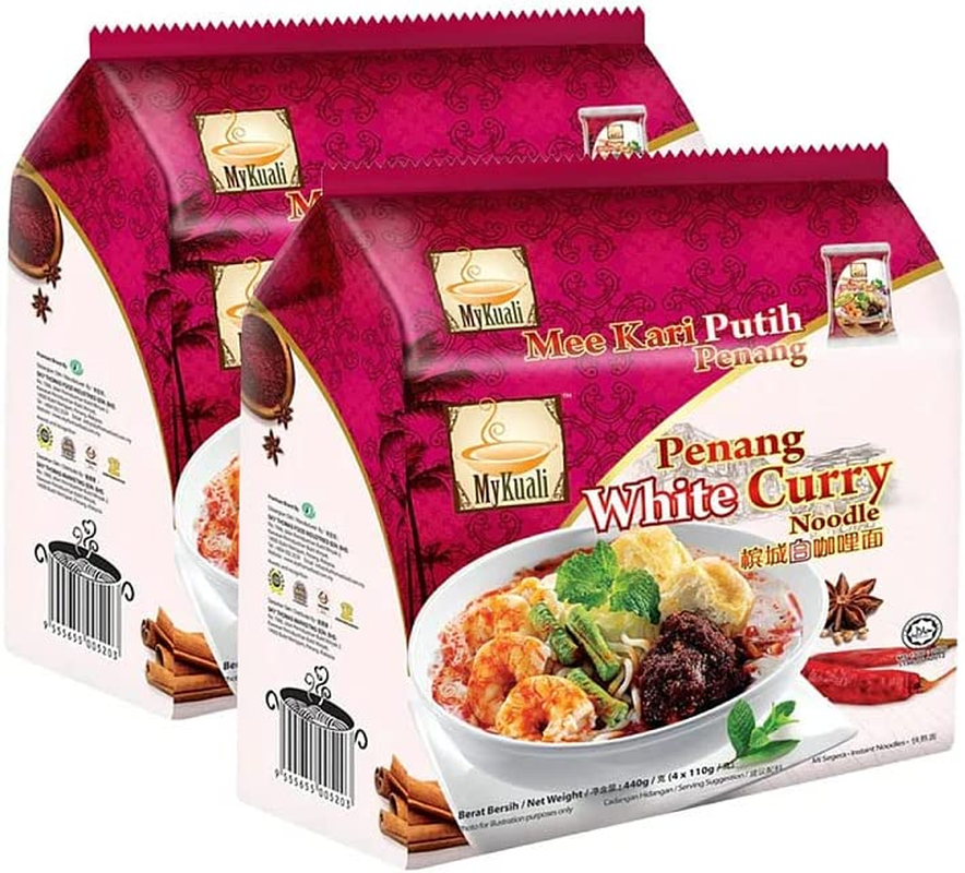 My Kuali Penang White Curry Noodle 110G Pack of 4 image number 3
