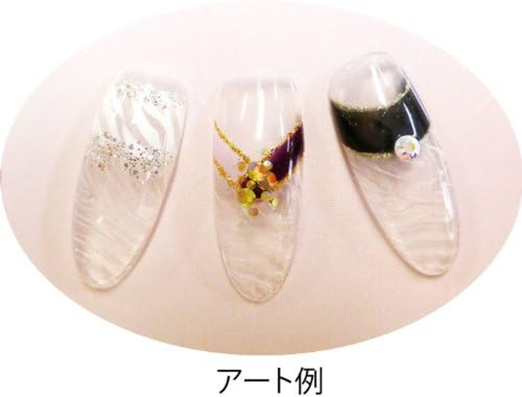 Beauty Nailer Nail Tip Zebra Crystal Clear Tip