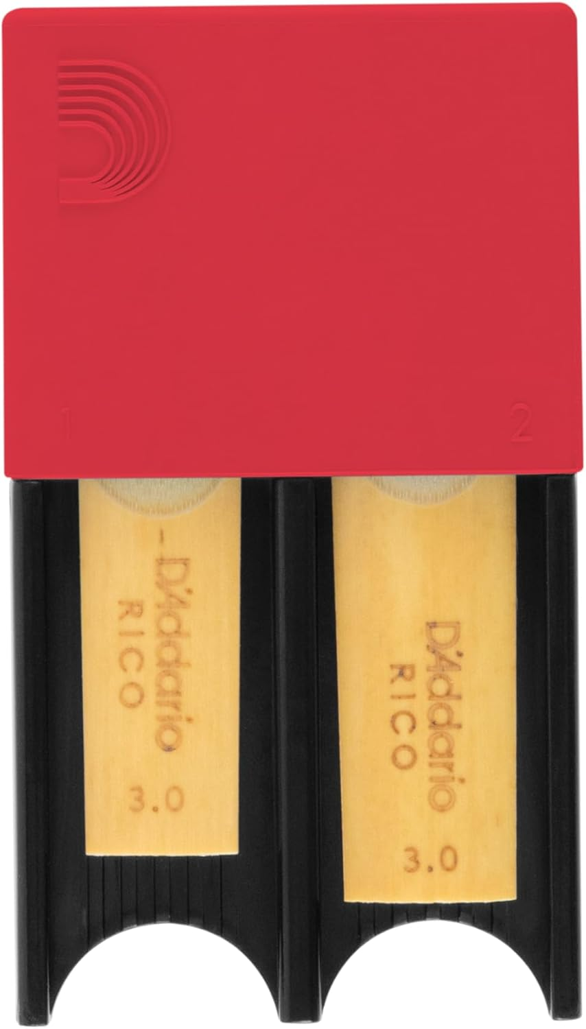 D'Addario Woodwinds Reed Guard for Bb Clarinet and Alto Saxophone, Green - Green image number 3