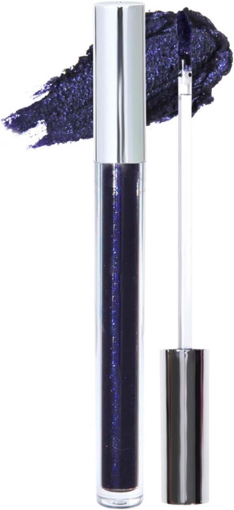 Yeahdor Metallic Glitter Liquid Lipstick Smudge Proof Waterproof Lip Gloss Long Lasting Vibrant Color Non Stick Cup Lightweight Feel Gold One Size