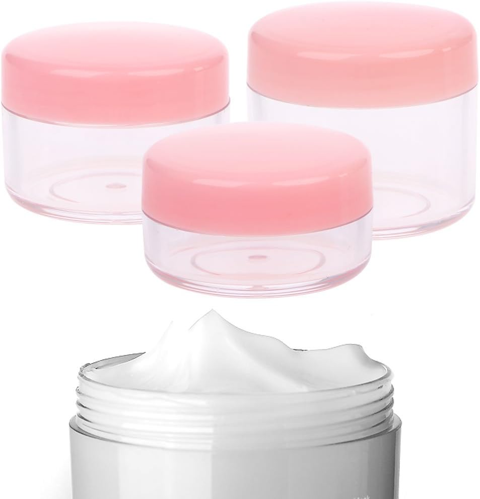 Mini Sample Bottle Cosmetic Makeup Jar Pot Face Cream Lip Balm Container Travel image number 2