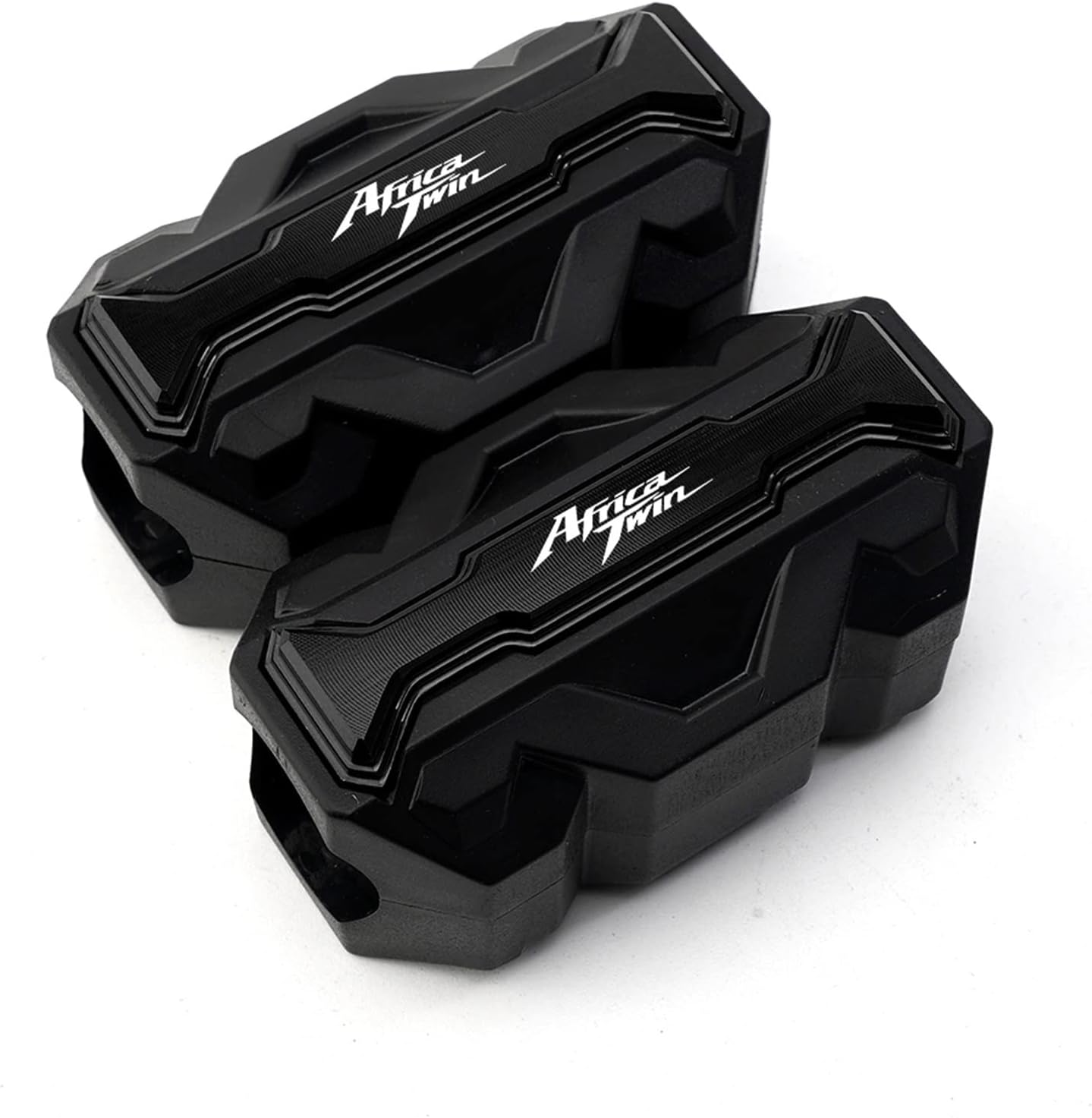 SSFRI Motorcycle Accessories Crash Bar Bumper Protectors Compatible with Africa Twin 1100 1000 CRF1100L CRF1000L (Color : Black 1, Size : A)