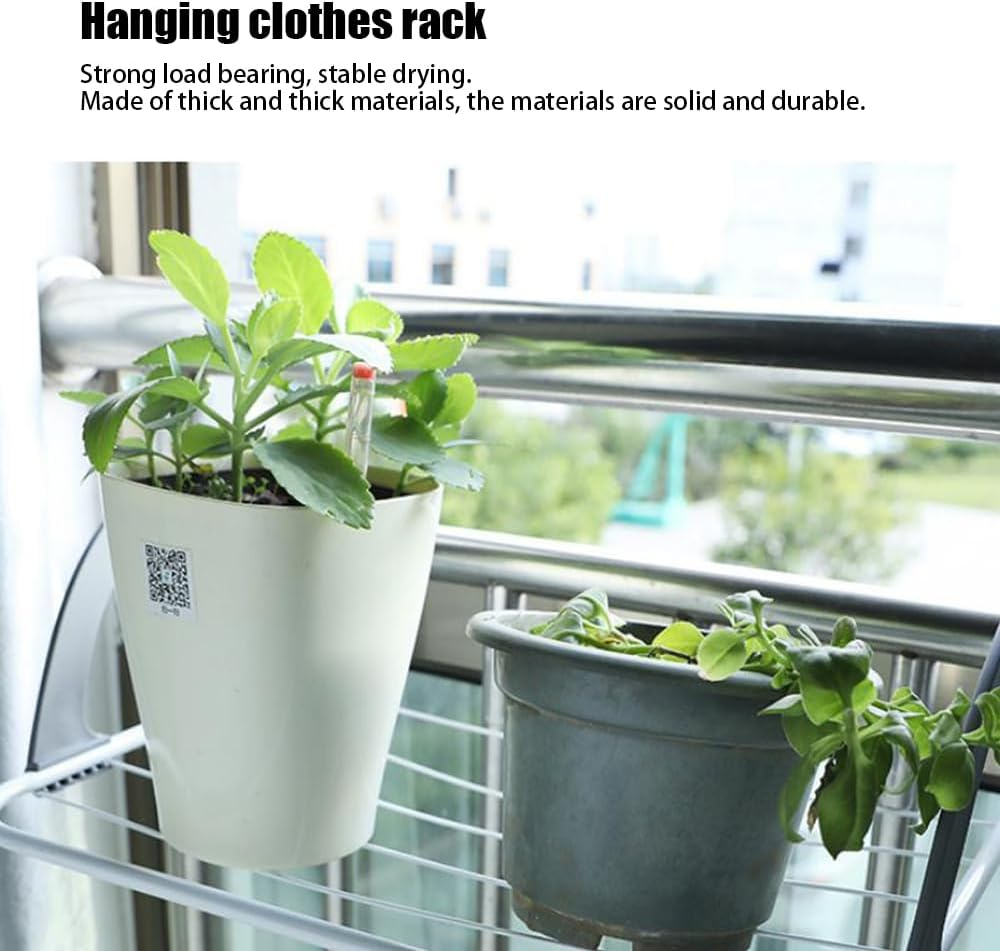 Radiator Clothes Airer Rack, Balcony Laundry Airer, 5 Bar Clothes Rack Indoor with Adjustable Arms, Radiators Hanger for Indoor Air Drying and Hanging, Towels, Coat, Lingerie image number 1