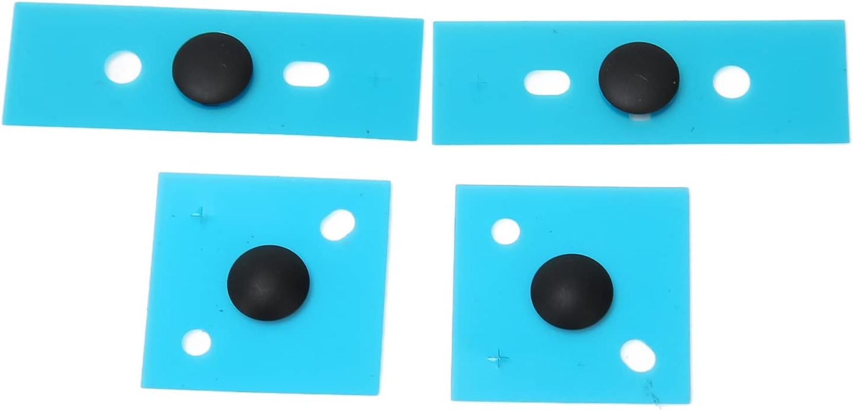 Laptop Bottom Case Feet, anti Slip round Dot Laptop Foot Pads with Installation Tools Kit for Laptop 3Rd, 4Th and 5Th Generation (Rose Gold)