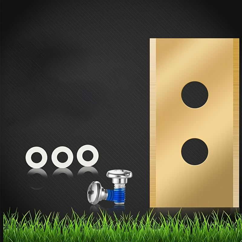 Lawn Mower Blades 36Pcs Compatible with All Mammotion Luba and YUKA Series Mower Robots, Robust Titanium Replacement Blade image number 6