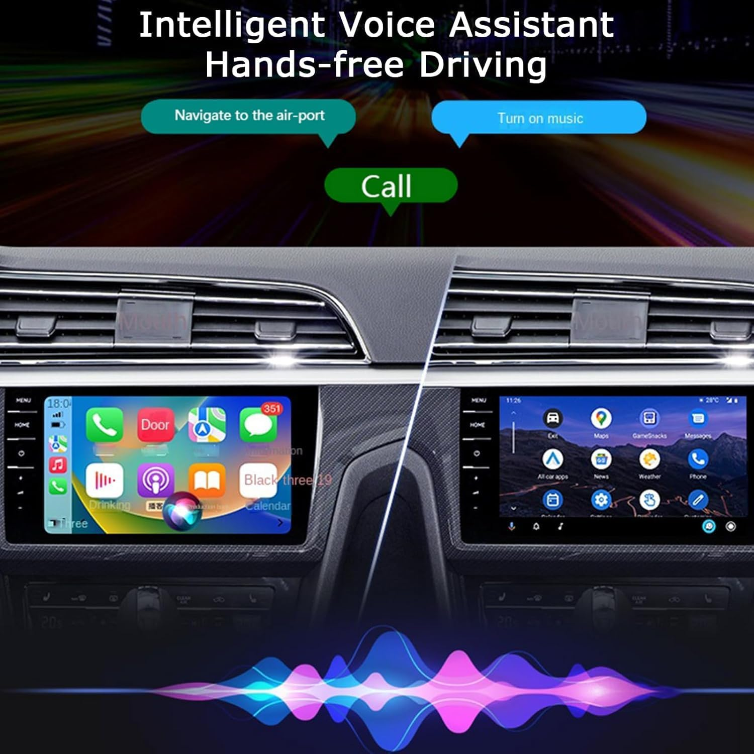 Wireless Carplay Adapter, Upgrade Wired Carplay to Wireless, Mini USB Design for Cars with Built-In Wired Apple Carplay Plug & Play Easy Use Fast Stable Connection Car Play for Iphone & Android (I-1) image number 2