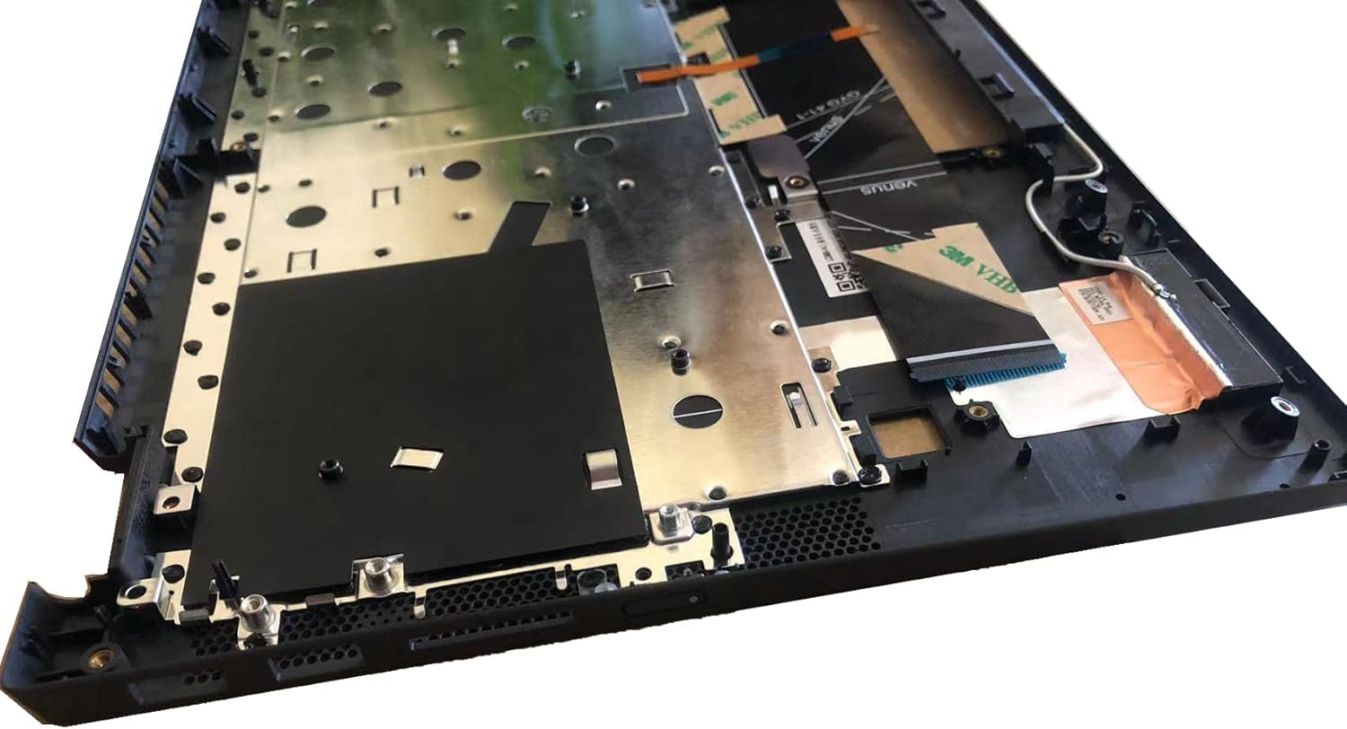 Wzqrps Replacement Laptop Upper Case Palmrest Backlit Keyboard Touchpad Assembly Part for Le Novo Flex 5-14IIL05 ARE05 ITL05 5CB0Y85490 Gray