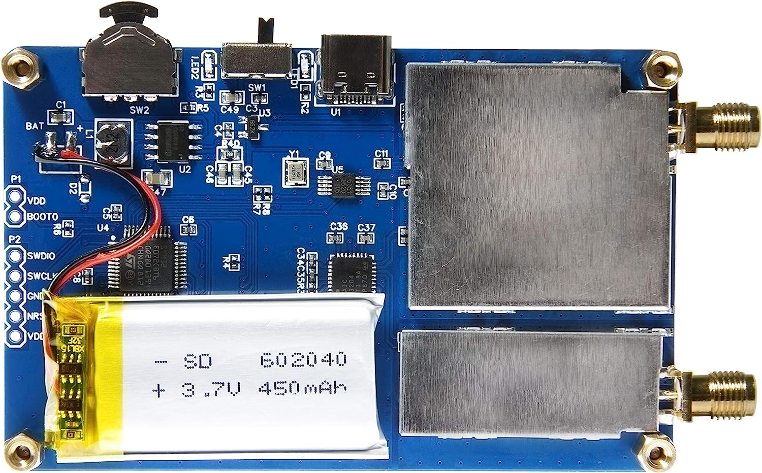 Nanovna Bundle - Open Hardware Vector Network Analyzer Kit from Authorized Distributor. Includes 50Khz-900Mhz+ Portable VNA with EMI Shielding, SOLT Calibration Kit, 6Pc Attenuator Kit and Much More! image number 4