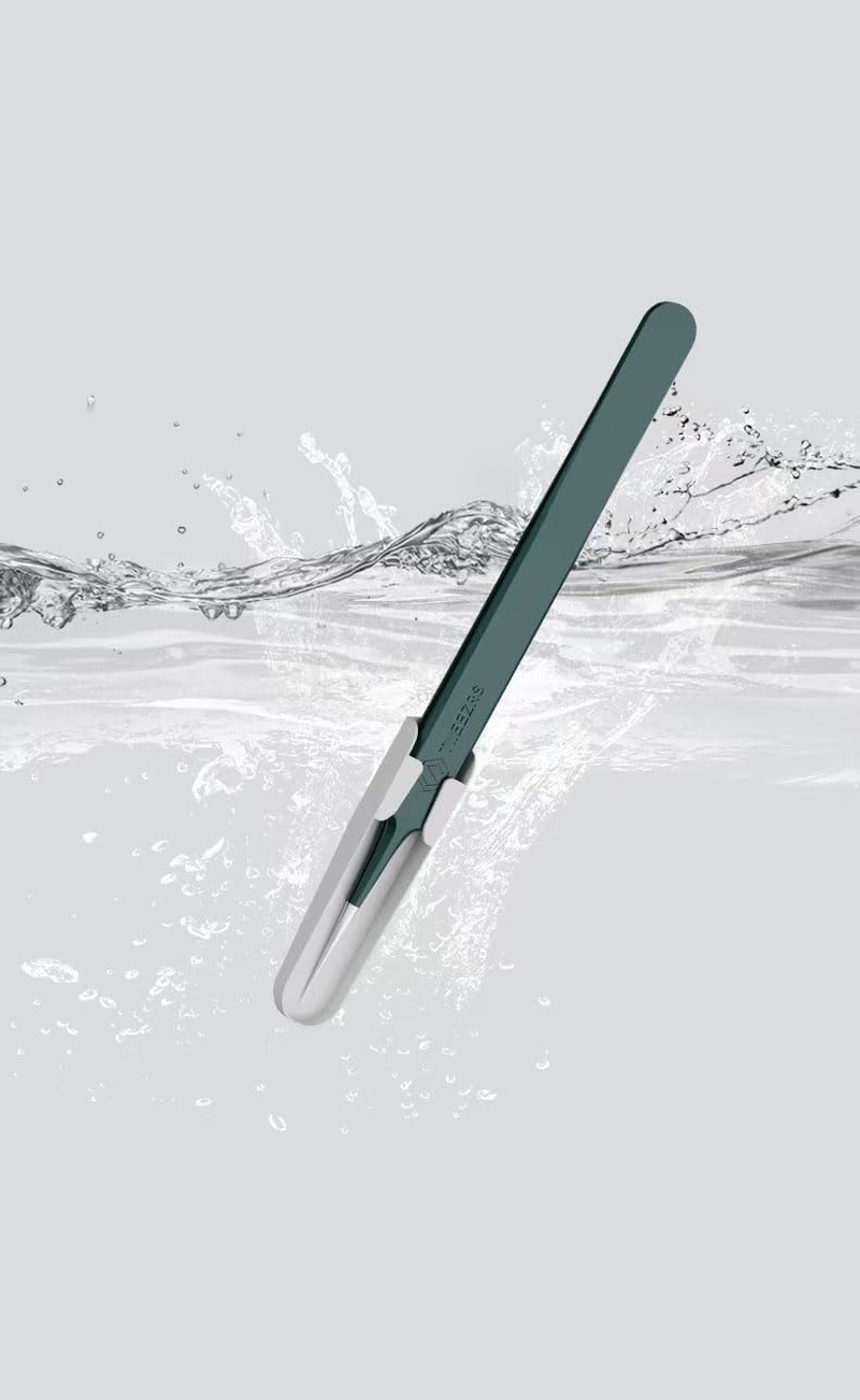 Upgrade Facial Blackhead Remover Tweezers, Ingrown Hair Tweezers,Extractor Acne Removal, Pimple Popper Tool Suit (Green, One Size) image number 6