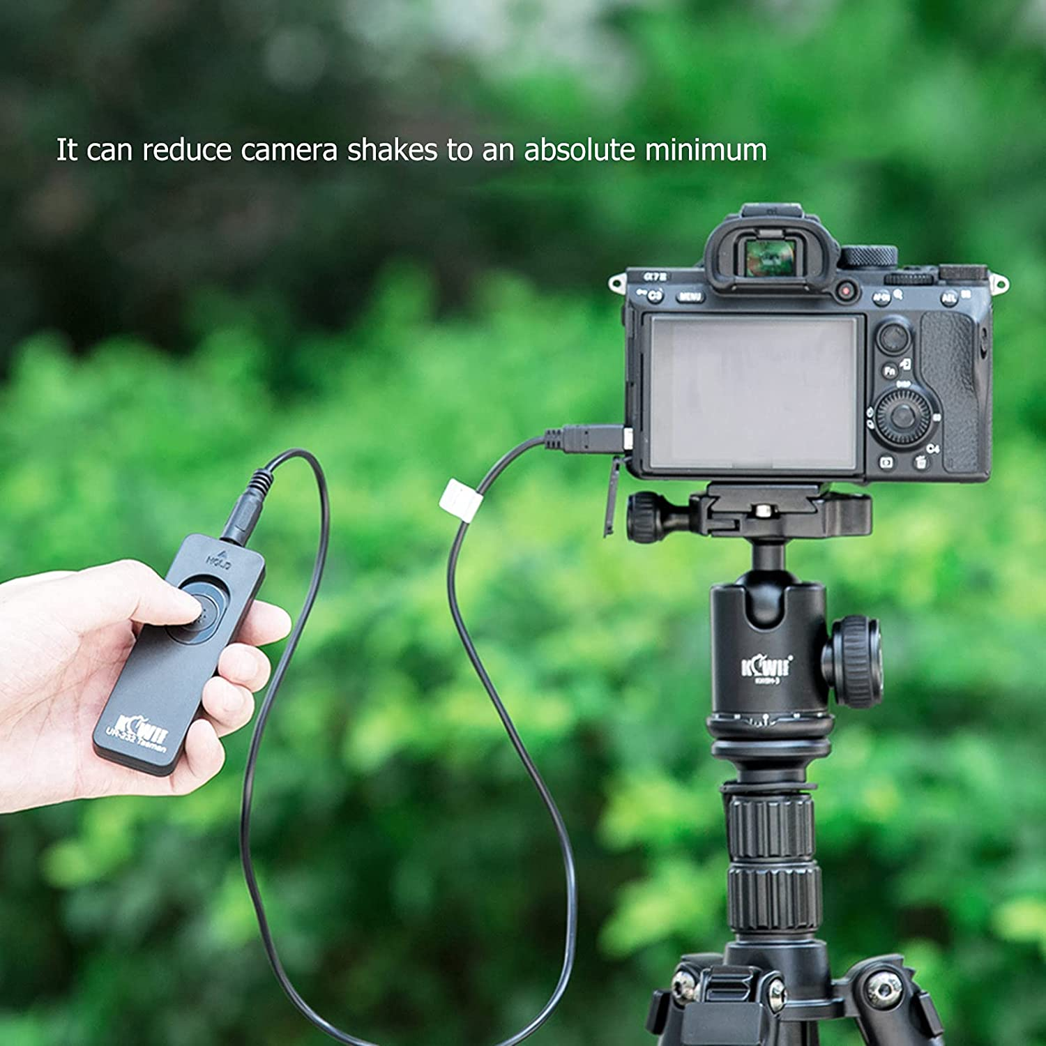 MC-DC2 Shutter Release Cable Remote Control for Nikon Z6 III Z6II Z7II Z5 Z6 Z7 D750 D780 P950 P1000 D7500 D7200 D5600 D5500 D5300 D5200 D5100 D5000 D3300 D3200 D7000 D7100 D610 D600 and More image number 2