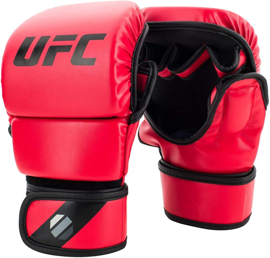 UFC 8Oz MMA Sparring Gloves, Comfort - Fit for Gr Appling Training, Ideal for Beginners & Advanced Users in Combat Sports, Boxing, Muay Thai, Punching Bag, Kickboxing, BJJ and Martial Arts Training image number 4
