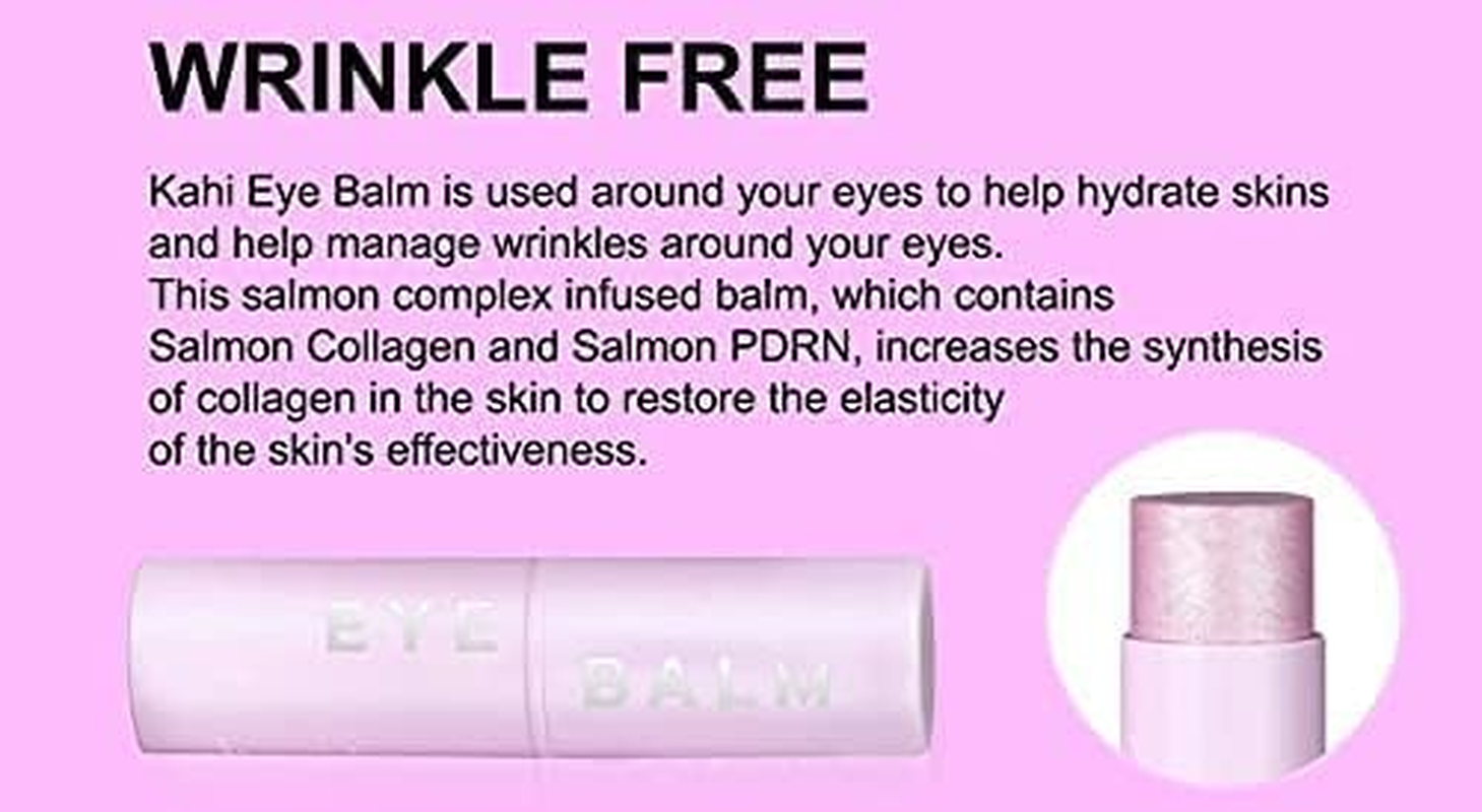 [KAHI] Eye Balm 9 G - with Jeju Origin Oil, Hydrate & Manage Wrinkles around Your Eyes, Korean Cosmetics, K-Beauty image number 3