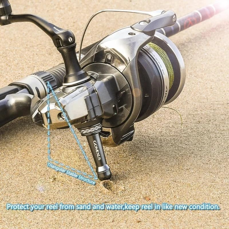 GOMEXUS R1 Reel Stand Protect Reel from Rock Compatiable for Shimano Stradic Stella Vanford Daiwa Saltist Exist