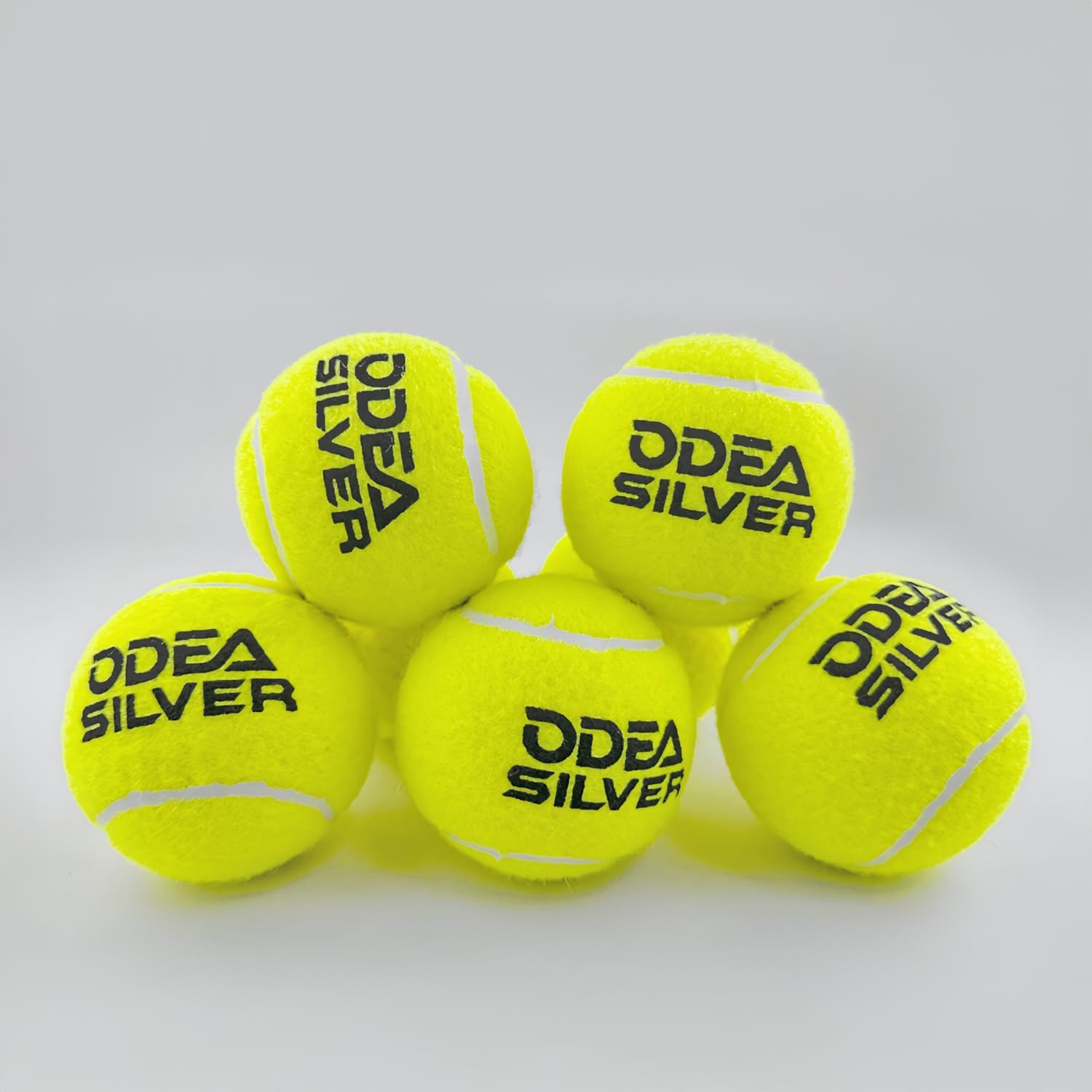 Odea Silver Training Tennis Balls,Good Bounce and Wear-Resistant,Suitable for Advanced Players and Club Training,Ittf Approved
