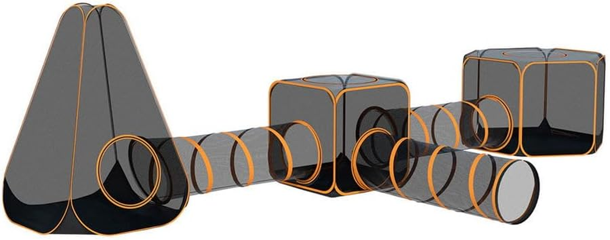 I.Pet Pet Playpen Cat House 6 in 1 Tent Tunnel Dog Puppy Rabbit Play Portable image number 5