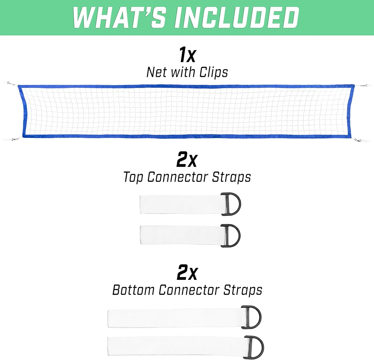 Replacement Pool Volleyball Net for Gosports Splash Net PRO or MAX Games image number 2